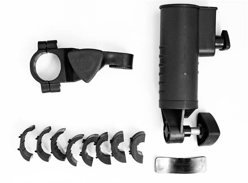 Longridge Universal Umbrella Holder, noir