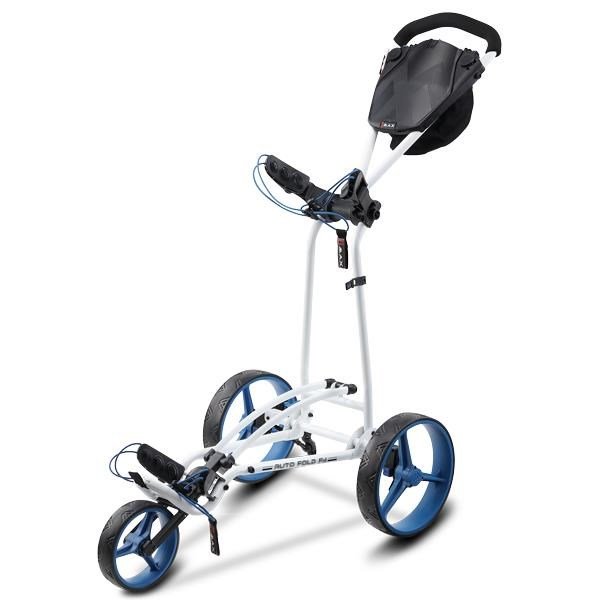 Big Max Autofold FF chariot manuel, blanc/cobalt