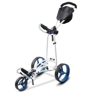 Big Max Autofold FF chariot manuel, blanc/cobalt
