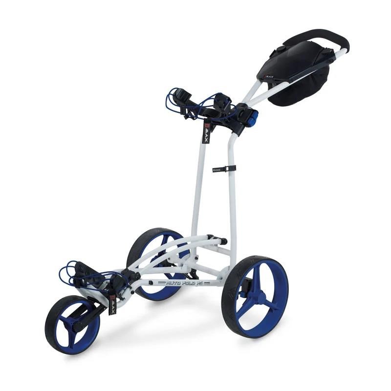 Big Max Autofold FF chariot manuel, blanc/cobalt