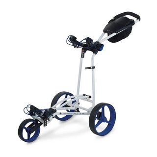 Big Max Autofold FF chariot manuel, blanc/cobalt