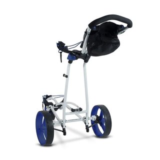 Big Max Autofold FF chariot manuel, blanc/cobalt