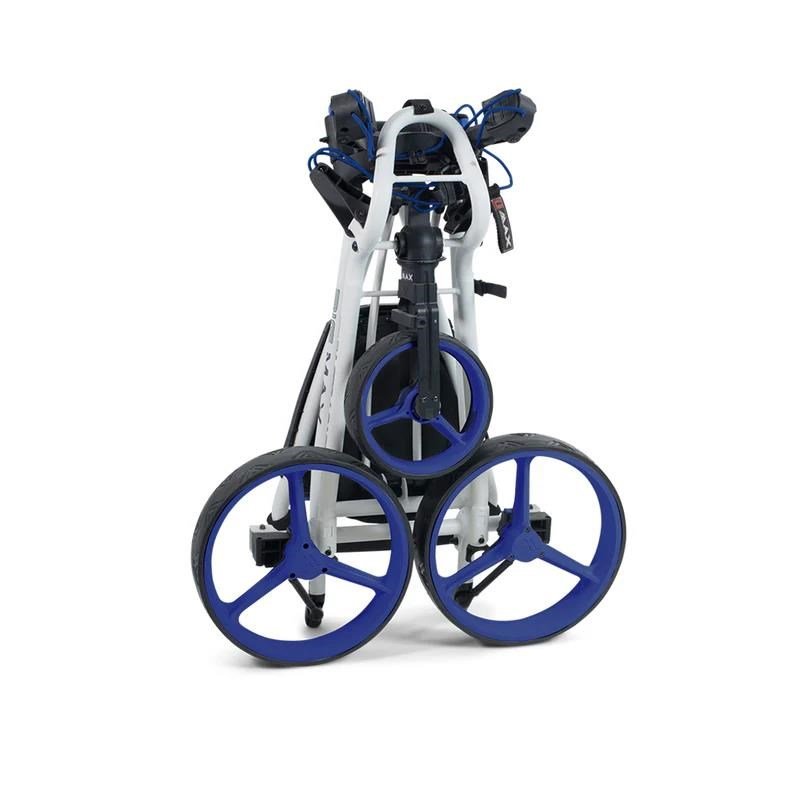 Big Max Autofold FF chariot manuel, blanc/cobalt