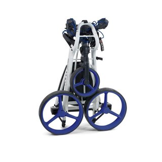 Big Max Autofold FF chariot manuel, blanc/cobalt