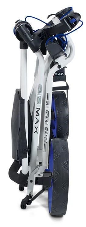 Big Max Autofold FF chariot manuel, blanc/cobalt