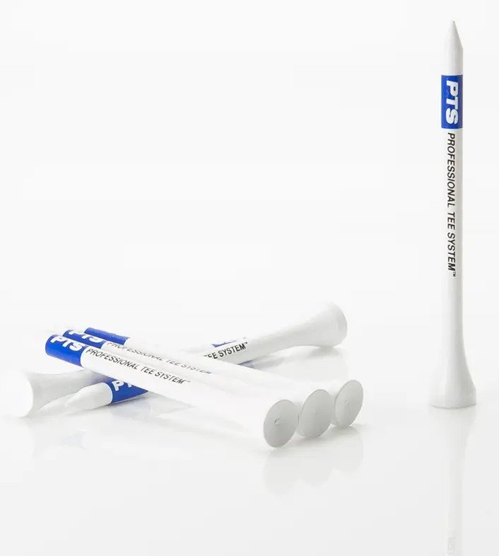 Pride Professional Tee System Prolength Plus tees en bois bleus 83mm (3 1/4"), 75 pièces