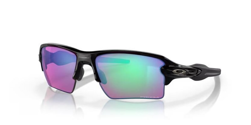 Oakley Flak 2.0 XL lunettes de soleil unisexe, Prizm golf lenses/Polished Black frame
