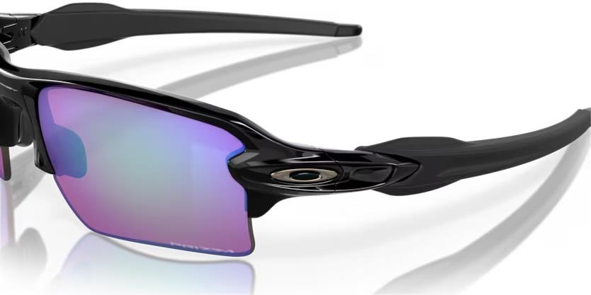 Oakley Flak 2.0 XL lunettes de soleil unisexe, Prizm golf lenses/Polished Black frame