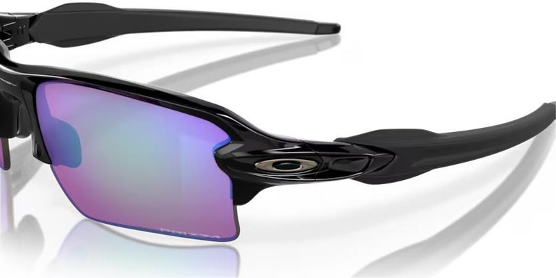 Oakley Flak 2.0 XL lunettes de soleil unisexe, Prizm golf lenses/Polished Black frame