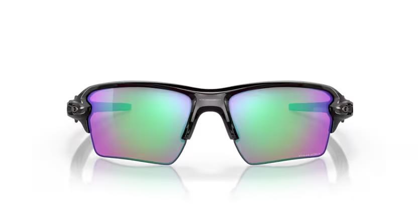 Oakley Flak 2.0 XL lunettes de soleil unisexe, Prizm golf lenses/Polished Black frame