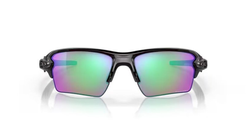 Oakley Flak 2.0 XL lunettes de soleil unisexe, Prizm golf lenses/Polished Black frame