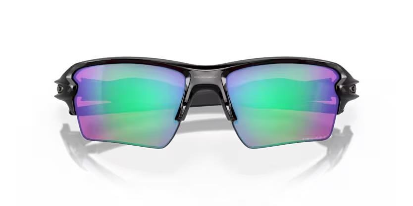 Oakley Flak 2.0 XL lunettes de soleil unisexe, Prizm golf lenses/Polished Black frame