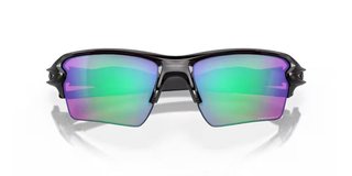Oakley Flak 2.0 XL lunettes de soleil unisexe, Prizm golf lenses/Polished Black frame