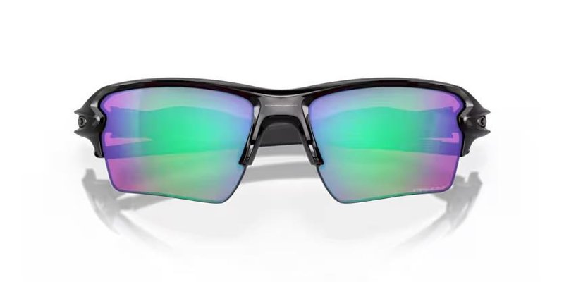 Oakley Flak 2.0 XL lunettes de soleil unisexe, Prizm golf lenses/Polished Black frame