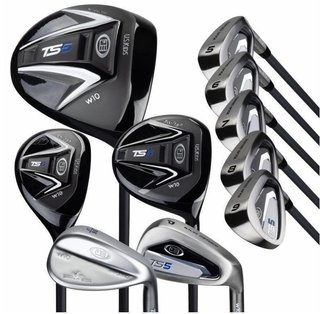 U.S. Kids Golf TS5-63 (160cm) V5 10-Club junior set de golf, graphite + stand bag, noir/blanc