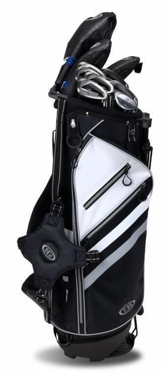 U.S. Kids Golf TS5-63 (160cm) V5 10-Club junior set de golf, graphite + stand bag, noir/blanc