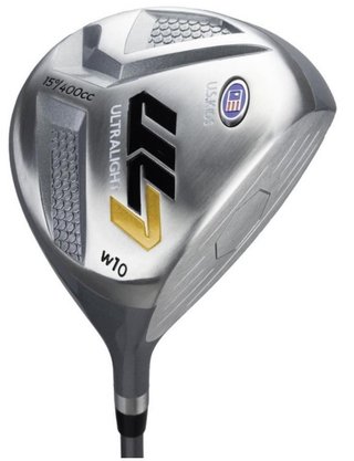 U.S. Kids Golf UL7-63 (160cm) W10 5-Club junior set de golf, acier/graphite + sac trépied, marine