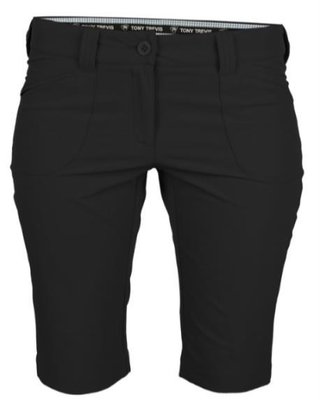 Tony Trevis Slim Fit short femme, gris foncé