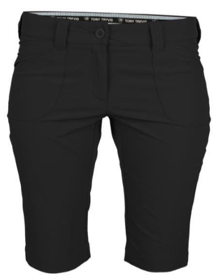 Tony Trevis Slim Fit short femme, gris foncé