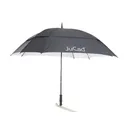 JuCad parapluie de golf anti-vent 68" avec épingle, noir
