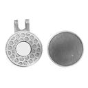 Longridge Deluxe Cap Clip et Marqueur de Balle, argent