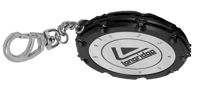 Longridge Round Scorer compteur de score 18 trous, noir