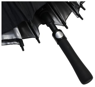 Axglo Auto Open umbrella 68" noir/noir