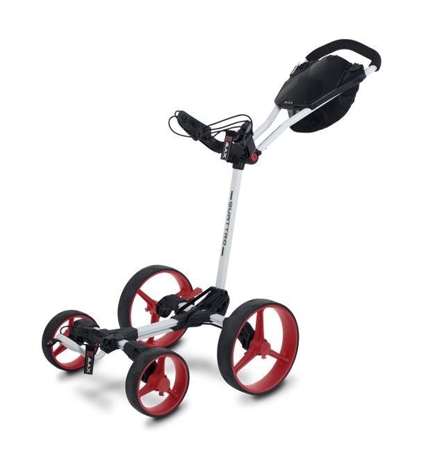 Big Max Blade Quattro chariot manuel, blanc/rouge
