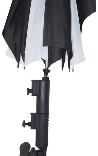 Big Max Quick Fix (QF) Extender porte-parapluie pour chariot, noir