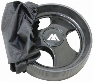 Big Max Wheel Cover accessoire de chariot, noir