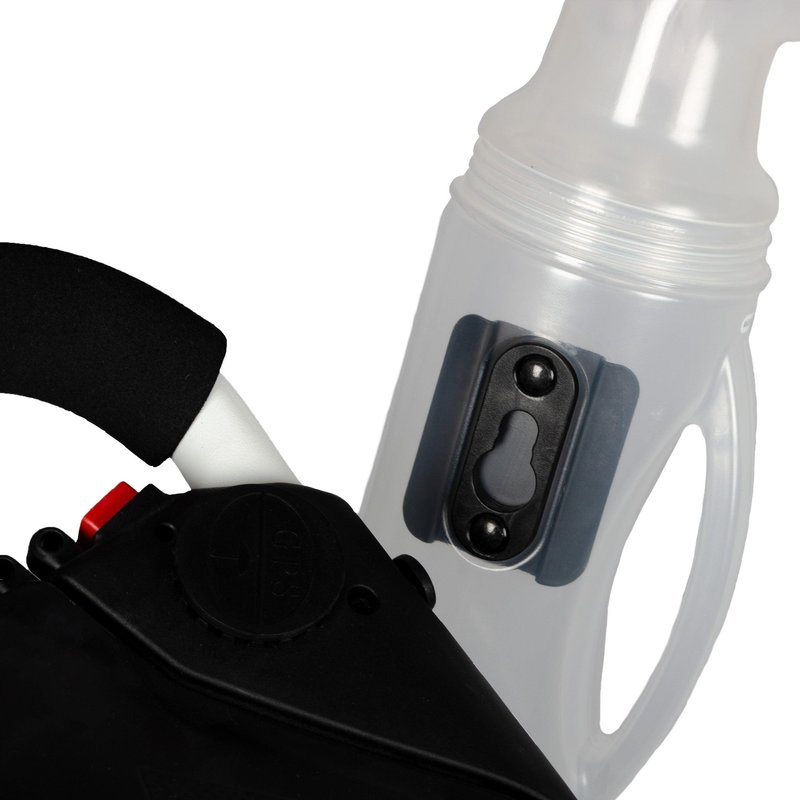 Big Max Quick Lok Sand and Seed Bottle, noir