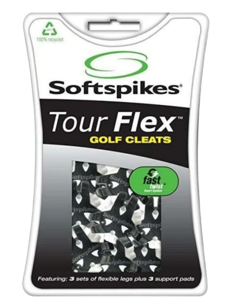 SoftSpikes Softspikes Tour Flex crampons de golf Fast Twist (17 pièces)