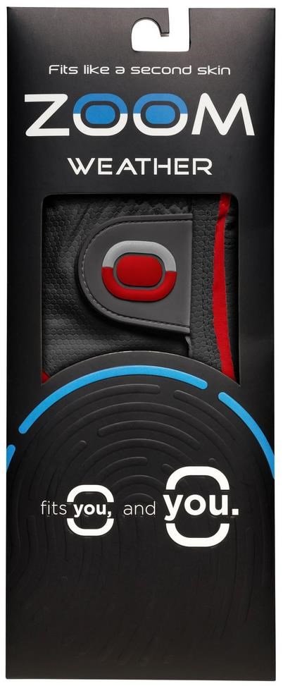 Zoom Zoom Weather gant de golf homme, rouge