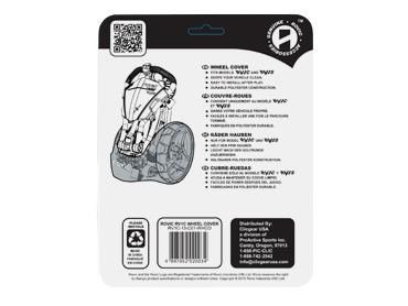 Clicgear Rovic RV1C/RV1S couvre-roue, noir