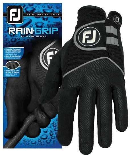 Footjoy RainGrip gant de golf homme, noir