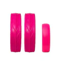 JuCad tires - 2 roues arrière, 1 roue avant, rose