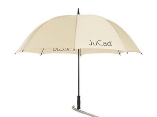 JuCad parapluie de golf 68" avec épingle, beige