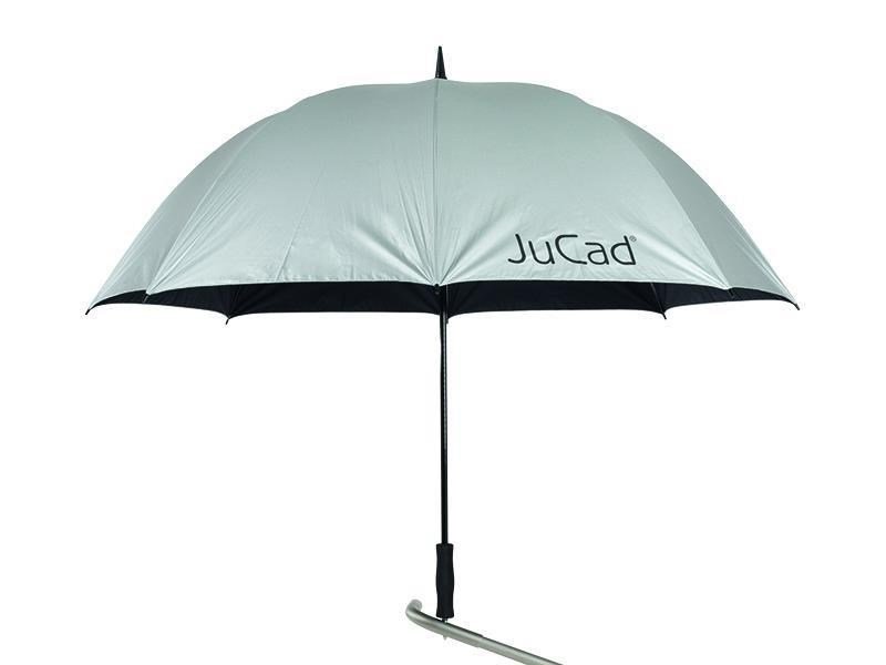 JuCad parapluie de golf 68" avec épingle, argenté (avec protection UV)