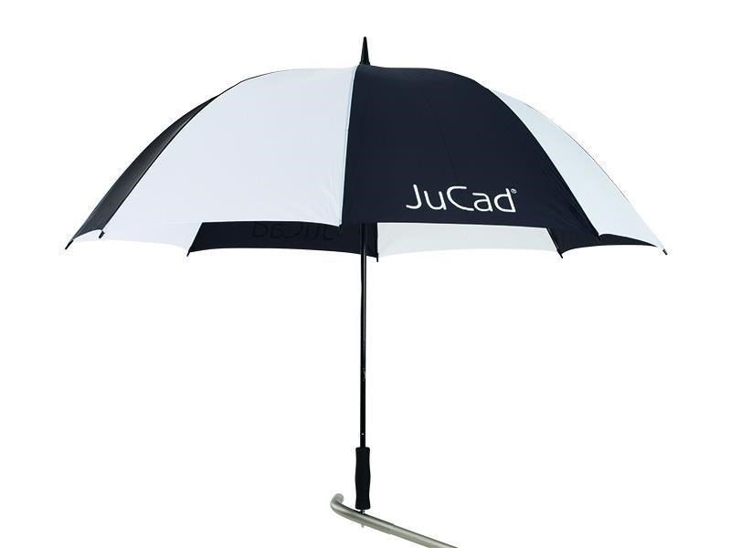 JuCad parapluie de golf 68" avec épingle, noir/blanc