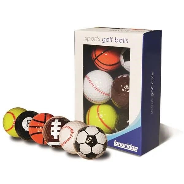 Longridge Sports balles de golf, mix de couleurs