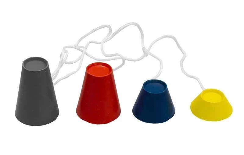 Longridge Jumbo Rubber Winter Tees, 4 tees