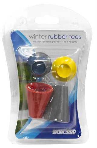 Longridge Jumbo Rubber Winter Tees, 4 tees