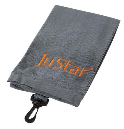 JuStar TriFold serviette de golf grise