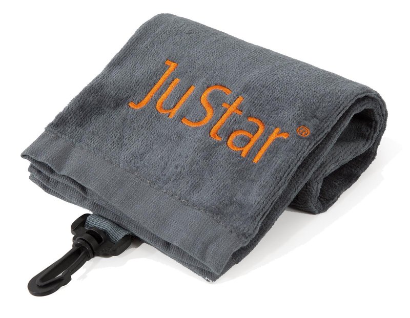 JuStar TriFold serviette de golf grise