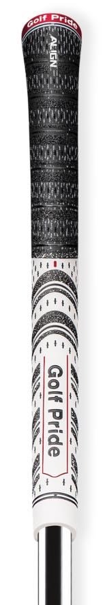 Golf Pride MCC Align grip, STANDARD, blanc/rouge/noir