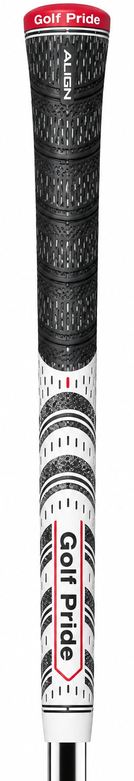 Golf Pride MCC Align grip, STANDARD, blanc/rouge/noir