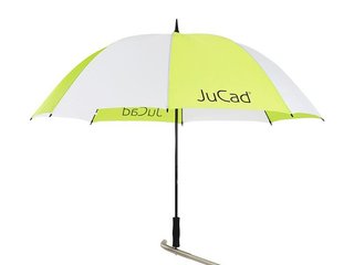 JuCad parapluie de golf 68" avec épingle, blanc/vert