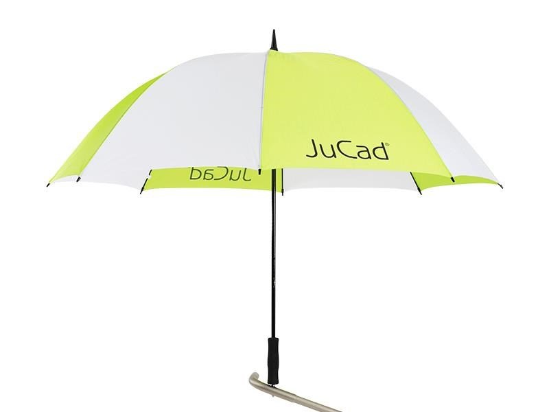 JuCad parapluie de golf 68" avec épingle, blanc/vert