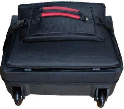 Big Max IQ 2 travel cover sac de voyage, noir/rouge
