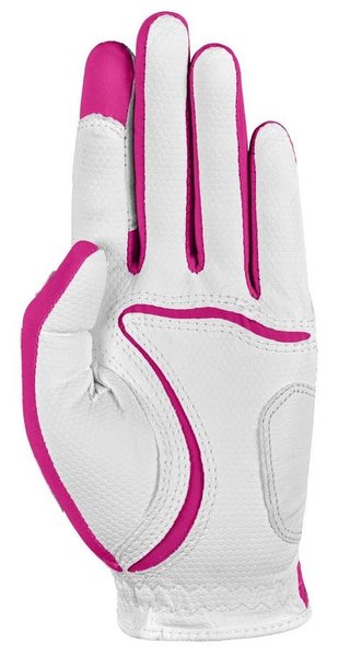 Zoom Zoom Weather gant de golf femme, blanc/fuchsia